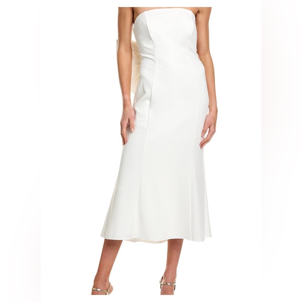 Tadashi Shoji White Strapless Gown for Brides
